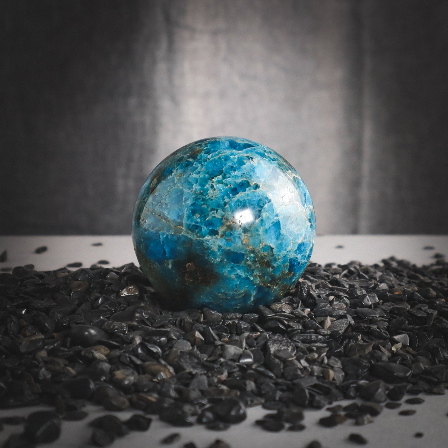 APATITE (Blue) - Sphere