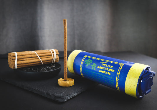 Tibetan nagchampa incense sticks.