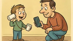 Vic: Nečak mi pokaže telefon iz jogurtovih lončkov