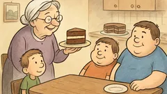 Vic: Babica pride na obisk in...