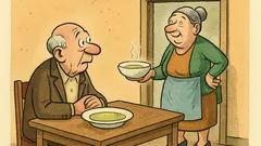 Vic: Bi včerajšnjo juho? Potem pridi jutri