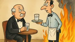 Vic: Janez, kozarec vode, prosim...