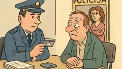 Vic: Policaj vpraša o ukradeni kreditni kartici