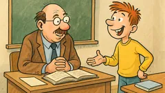 Vic: Dijak vpraša profesorja za kazen