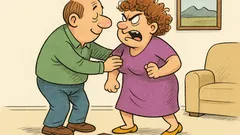 Vic: Če je žena vznemirjena, jo objemi