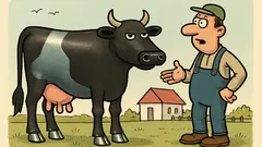 Vic: Prodajam kravo, črna metalik!