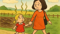 Vic: Gre deklica z mamo na izlet