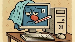 Vic: Računalnik se je prehladil. Zakaj?