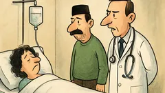 Vic: Leži Fata na intenzivnem oddelku…