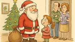 Vic: Starši, pustite otrokom verjeti v Božička