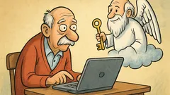 Vic: Dedek odpre Facebook, sveti Peter doda