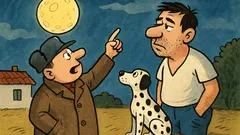 Vic: Rus se hvali o psu na Luni