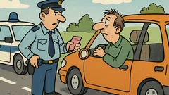 Vic: Policist ustavi voznika zaradi hitrosti