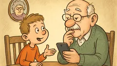 Vic: Ivica se pogovarja z dedkom…