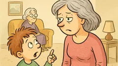 Vic: Mami, zakaj ti sivijo lasje?