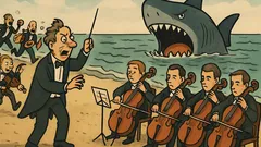 Vic: Orkester na plaži, dirigent zavpije...