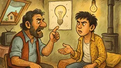 Vic: Prepira se sin z očetom doma