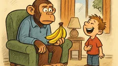 Vic: Sin vpraša očeta o bananah