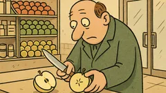 Vic: Komaj čakam, da režem jabolka