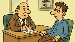 Vic: Direktor reče uslužbencu: Strašno mi je žal