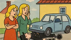 Vic: Pogovarjata se dve blondinki …