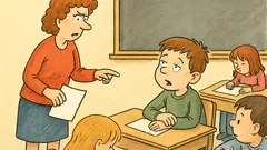 Vic: Učiteljica reče: Kaj delate hitro?