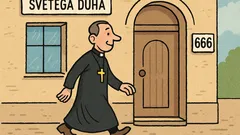 Vic: Najboljši župnik živi na Svetega Duha 666