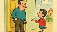 Vic: Mali Ivica vpraša očeta za denar...