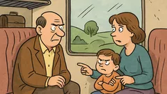 Vic: Gospod sedi v kupeju na vlaku…