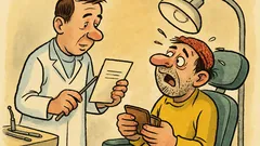 Vic: Mujo pride k zobozdravniku...