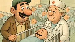 Vic: Fata rodi, Mujo ves srečen gleda