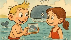 Vic: Hurvínek hoče fotko z kitom