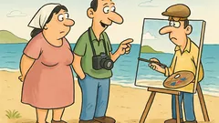 Vic: Mujo in Fata na plaži…