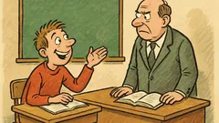 Vic: Dijak vpraša profesorja o kazni…