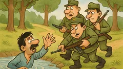 Vic: Jure beži pred četniki v gozd