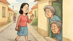 Vic: Gre Suljina punca po ulici…