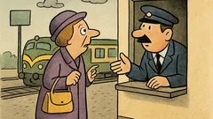 Vic: Vpraša gospa železničarja: Kdaj pelje vlak?