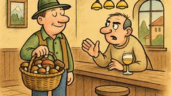 Vic: Peter z gobami zavije v gostilno