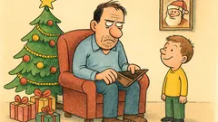 Vic: Oče po še enem božiču reče…