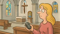 Vic: Zakaj plavolaska prinese miško v cerkev?