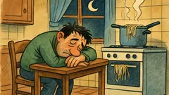 Vic: Mož pride iz gostilne lačen domov