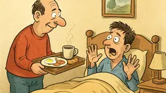 Vic: Če ti prinesem zajtrk v posteljo…