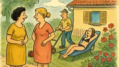 Vic: Kako si prepričala moža kosit?