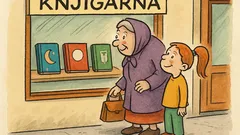 Vic: Stojita babica in vnukinja pred izložbo