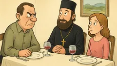 Vic: Hčerka se poroči s popom