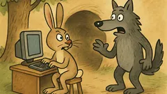 Vic: Zajec piše diplomo o volkovih