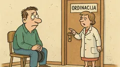 Vic: Z ženo se igram zdravnika...