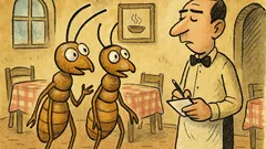 Vic: Dva termita prideta v restavracijo...